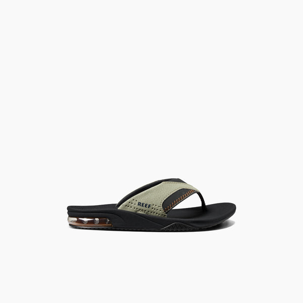 Reef Boys' Sandals (5-10 Years) Kids Fanning Olive/Sudan