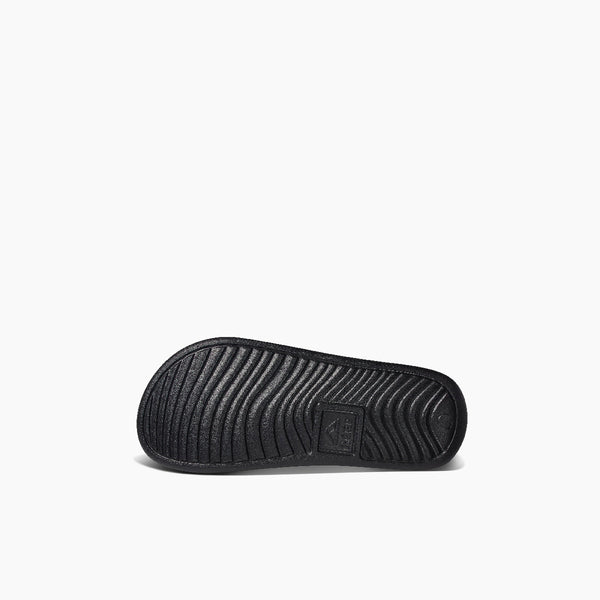 Reef Boys' Sandals (5-10 Years) Kids One Slide Reef Black/White
