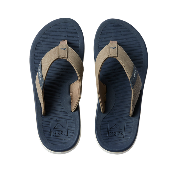 reef Boys' Sandals (5-10 Years) Kids Santa Ana Navy/Khaki