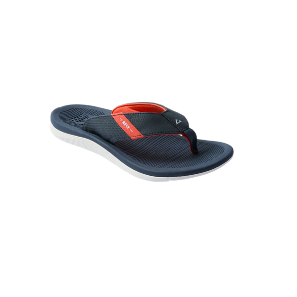 Reef Boys' Sandals (5-10 Years) Kids Santa Ana Navy/White/Orange