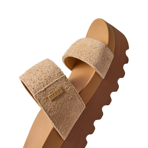 Reef Cozy Collection For Women Cushion Vista Hi Sand Suede