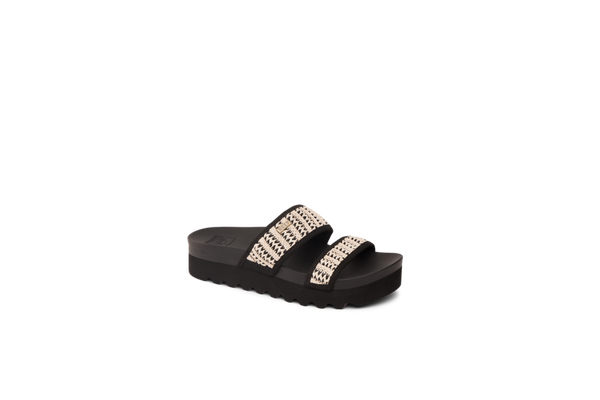 Reef Find Your Vista Cushion Vista Hi Black/Vintage Woven