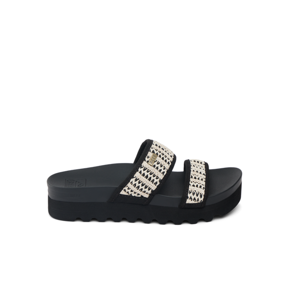 reef Find Your Vista Cushion Vista Hi Black/Vintage Woven