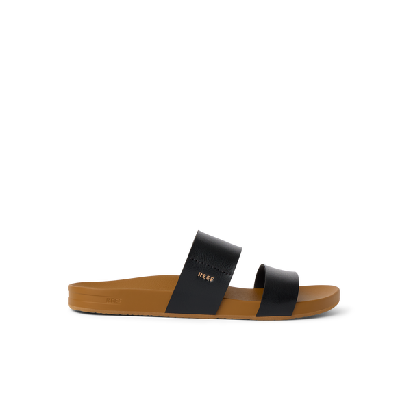 reef Flat Sandals & Flip Flops Cushion Vista Black/Natural