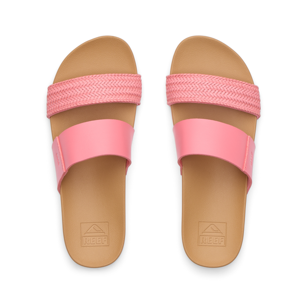 Reef Flat Sandals & Flip Flops Cushion Vista Pink Braid