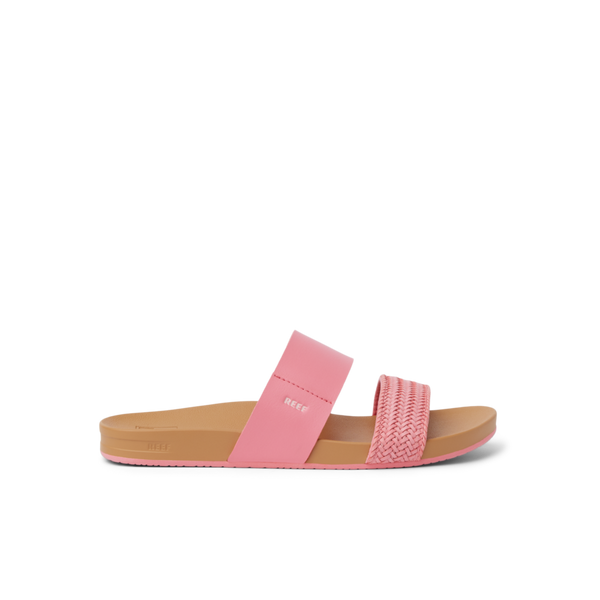 reef Flat Sandals & Flip Flops Cushion Vista Pink Braid