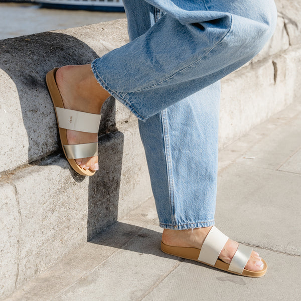 Reef Flat Sandals & Flip Flops Cushion Vista Vintage/Gold