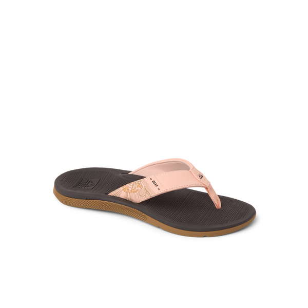 Reef Flat Sandals & Flip Flops Santa Ana Peach Parfait