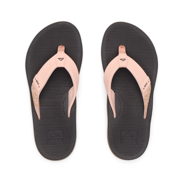 Reef Flat Sandals & Flip Flops Santa Ana Peach Parfait