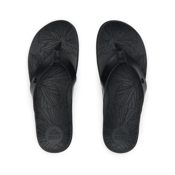 Reef Flat Sandals & Flip Flops Vista Porto Cruz Black Night