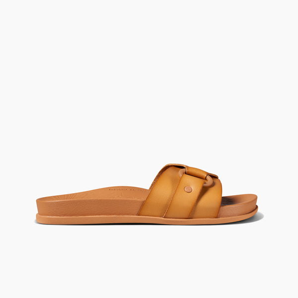 reef Flat Sandals & Flip Flops Vista Soho Cruz Natural