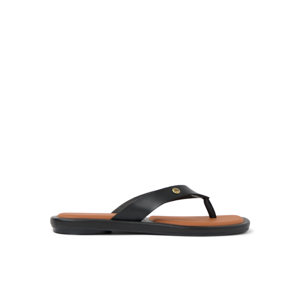 reef Flat Sandals & Flip Flops Willow Ella Black/Cocoa