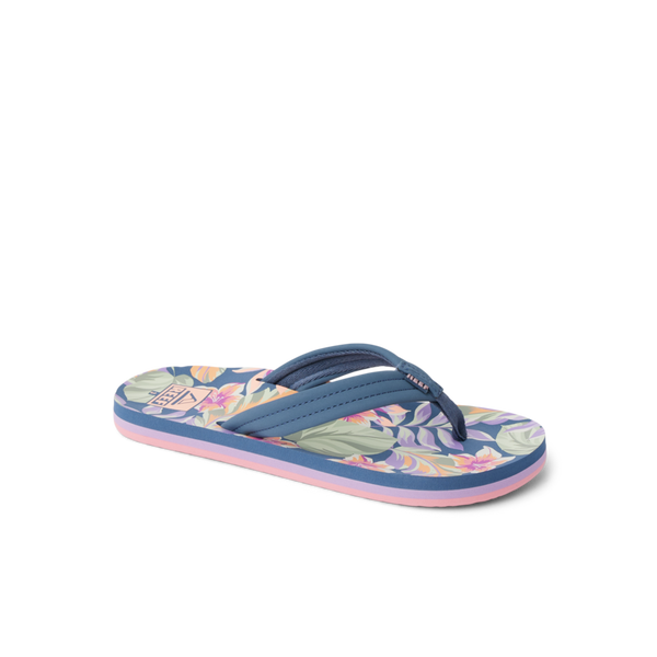 Reef Girls' Sandals (5-10 Years) Kids Ahi Indigo Tropical
