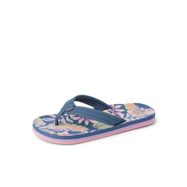 Reef Girls' Sandals (5-10 Years) Kids Ahi Indigo Tropical