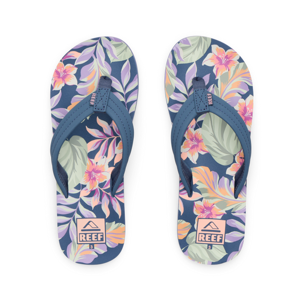 reef Girls' Sandals (5-10 Years) Kids Ahi Indigo Tropical
