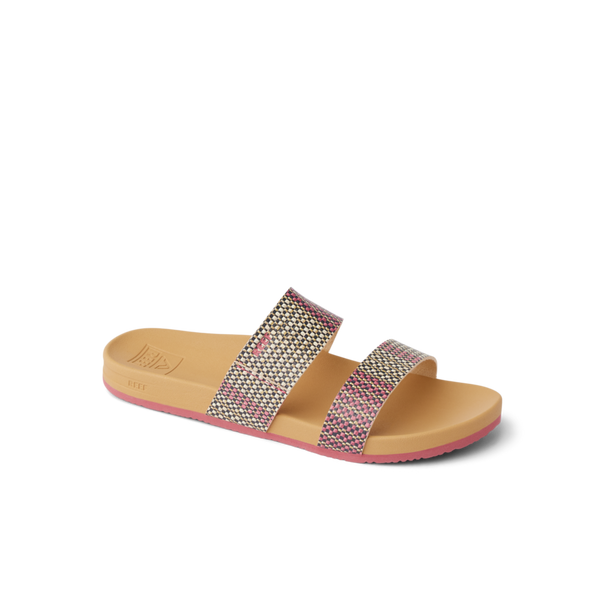 Reef Girls' Sandals (5-10 Years) Kids Cushion Vista Pink Raffia