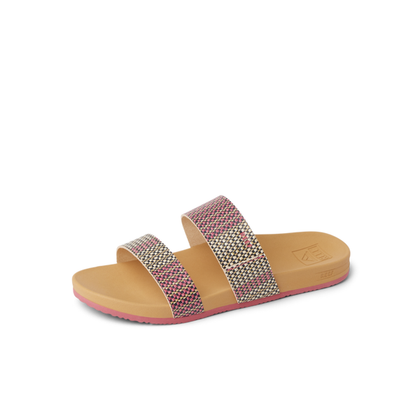 Reef Girls' Sandals (5-10 Years) Kids Cushion Vista Pink Raffia
