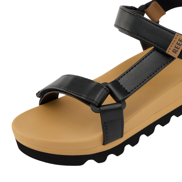 Reef Girls' Sandals (5-10 Years) Kids Rem Hi Black/Tan