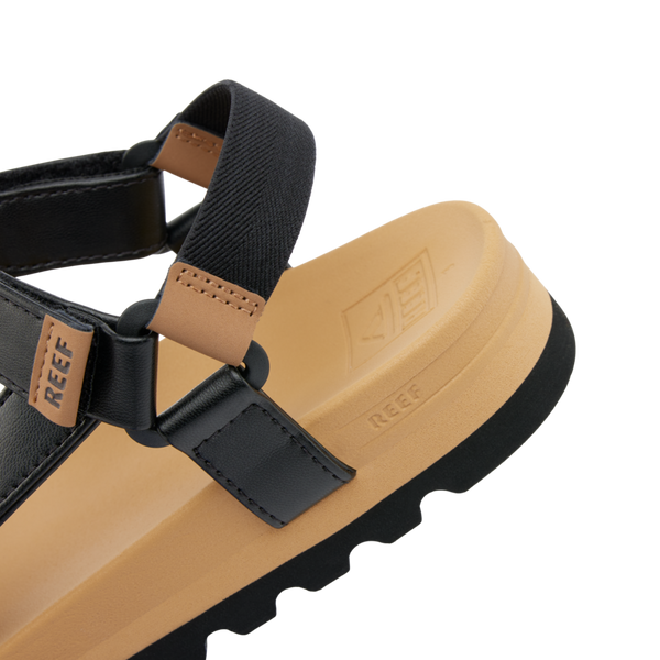 Reef Girls' Sandals (5-10 Years) Kids Rem Hi Black/Tan