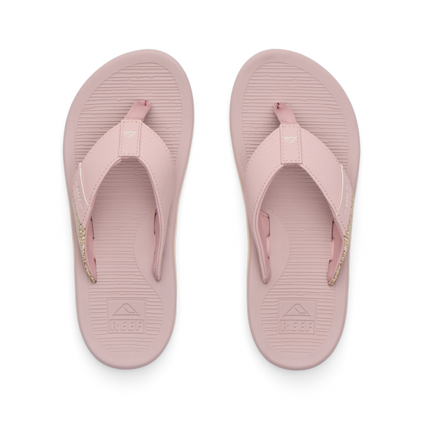 reef Girls' Sandals (5-10 Years) Kids Santa Ana Pale Mauve