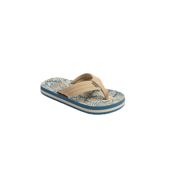 Reef Kids' And Toddlers' Sandals Kids Ahi Blue/Tan Palm