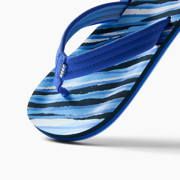 Reef Kids' And Toddlers' Sandals Kids Ahi Royal Stripe