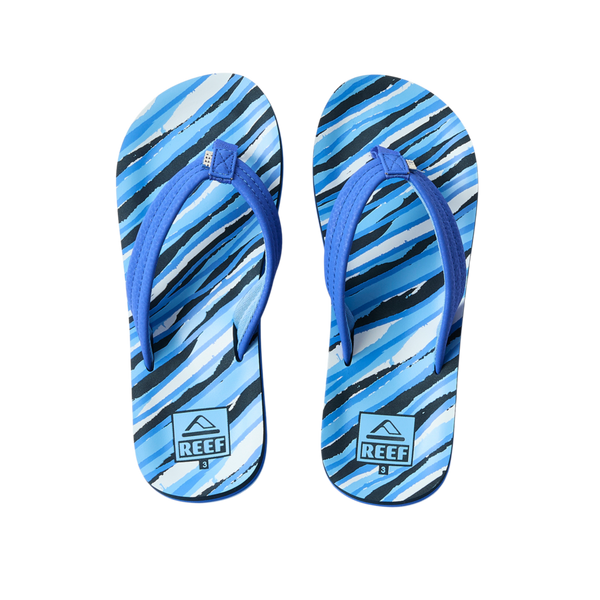 reef Kids' and Toddlers' Sandals Kids Ahi Royal Stripe