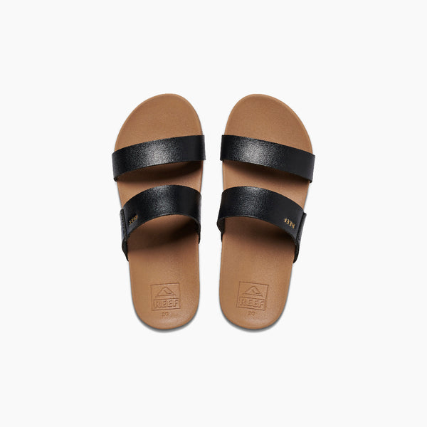 reef Kids' and Toddlers' Sandals Kids Cushion Vista Black/Natural