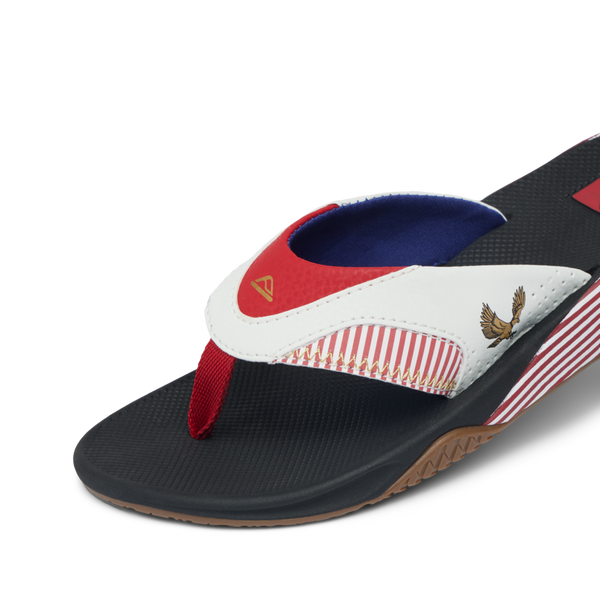 Reef Kids' And Toddlers' Sandals Kids Fanning Golden Eagle Black