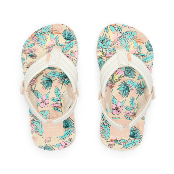 reef Kids' and Toddlers' Sandals Little Ahi Birdie Num Num
