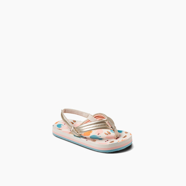 Reef Kids' And Toddlers' Sandals Little Ahi Cool Cats