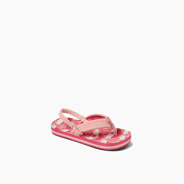 Reef Kids' And Toddlers' Sandals Little Ahi Rainbows And Clouds