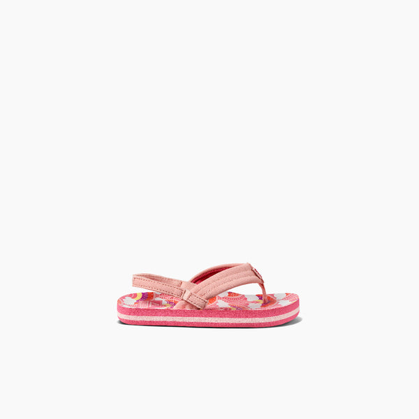 Reef Kids' And Toddlers' Sandals Little Ahi Rainbows And Clouds
