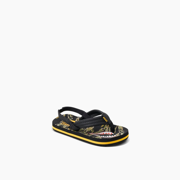 Reef Kids' And Toddlers' Sandals Little Ahi Tiger Shark