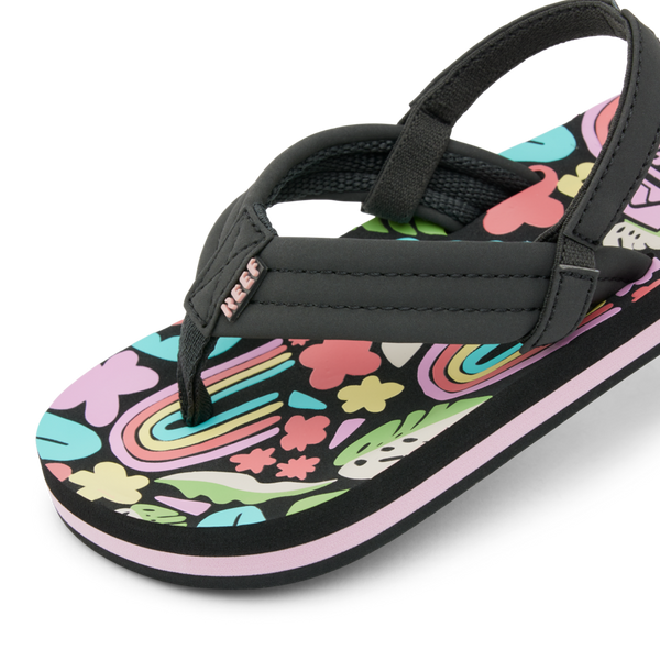 Reef Kids' And Toddlers' Sandals Little Ahi Tropical Rainbow