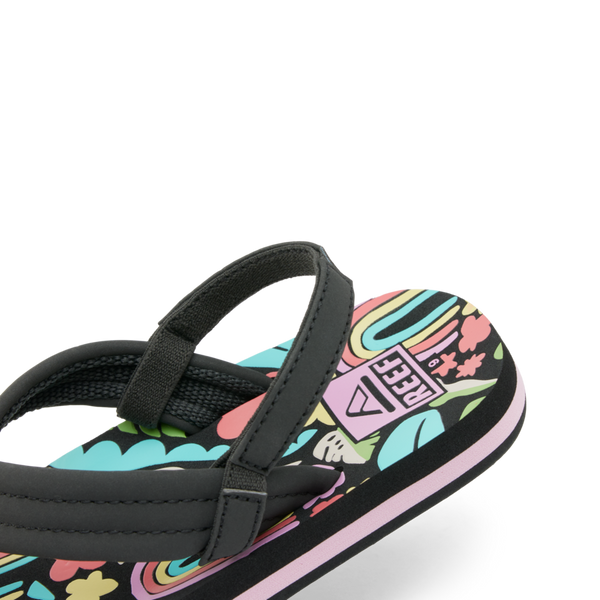 Reef Kids' And Toddlers' Sandals Little Ahi Tropical Rainbow