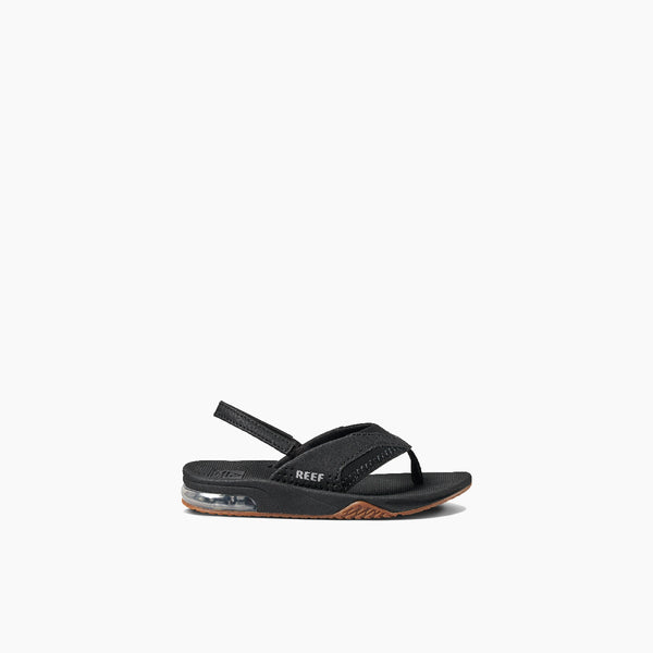 Reef Kids' And Toddlers' Sandals Little Fanning Black/Silver