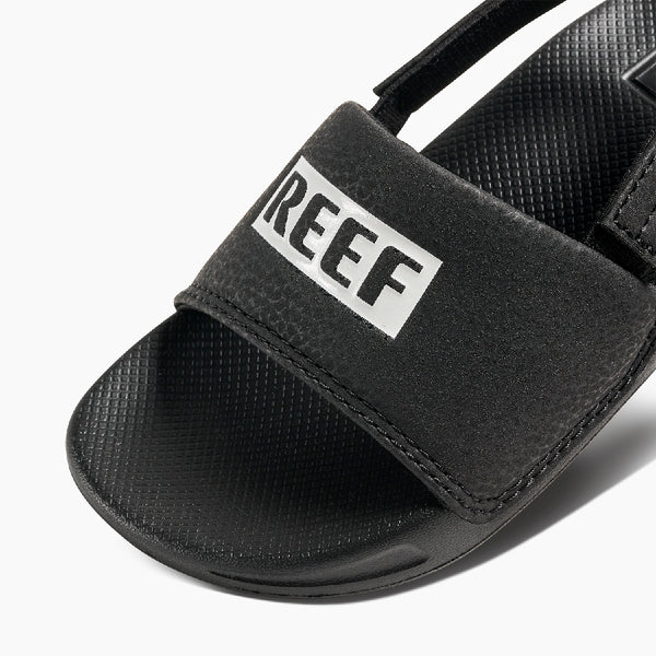 Reef Kids' And Toddlers' Sandals Little One Slide Reef Black/White