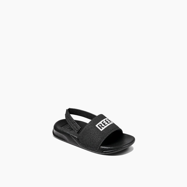 Reef Kids' And Toddlers' Sandals Little One Slide Reef Black/White