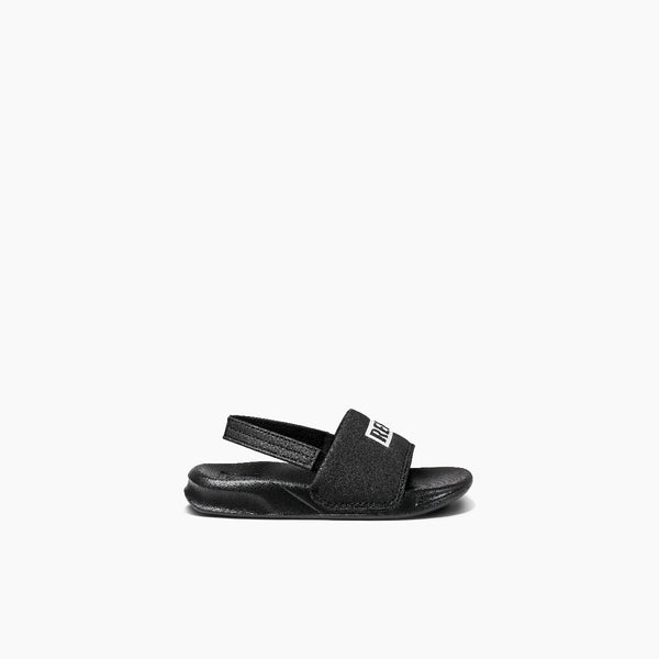 Reef Kids' And Toddlers' Sandals Little One Slide Reef Black/White