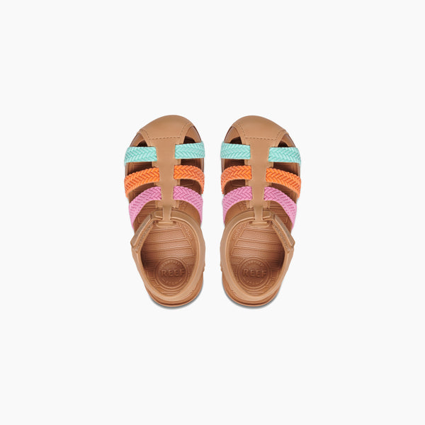 reef Kids' and Toddlers' Sandals Little Water Beachy Malibu Smoothie