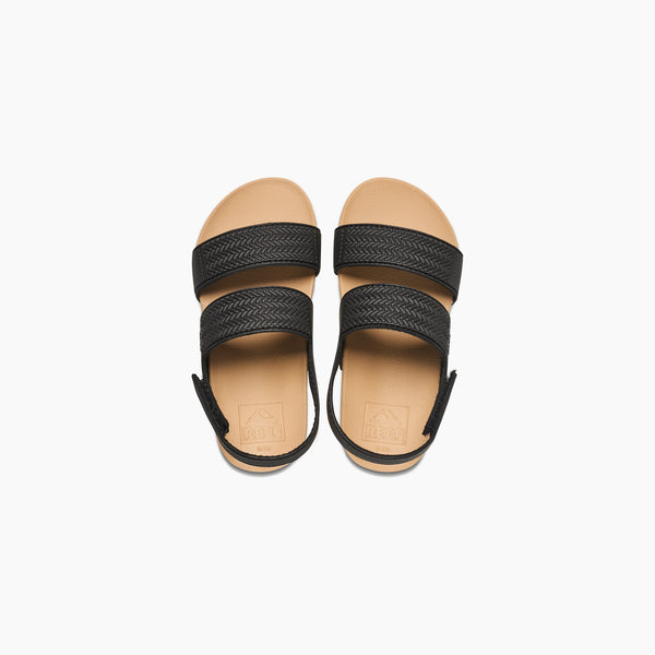 reef Kids' and Toddlers' Sandals Little Water Vista Black/Tan