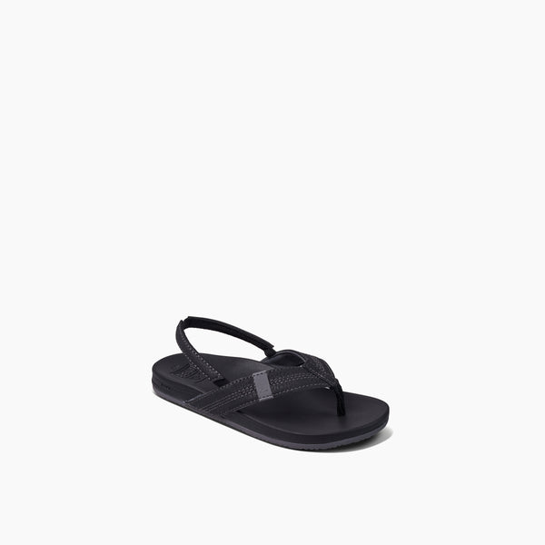 Reef Little Boys' Sandals (2-4 Years) Lil Cushion Phantom Black