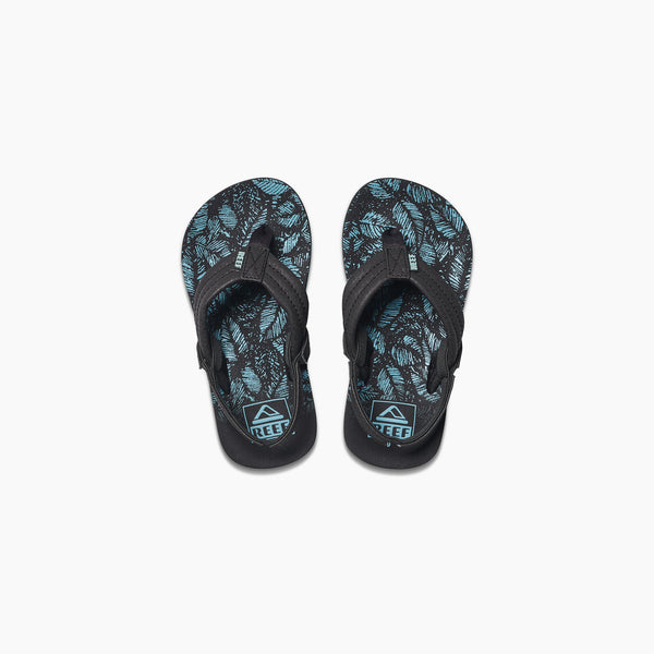 reef Little Boys' Sandals (2-4 Years) Little Ahi Aquifer Palm