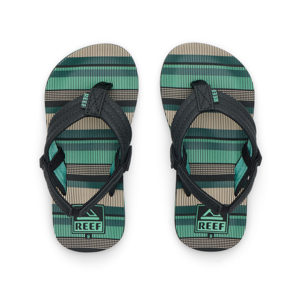 reef Little Boys' Sandals (2-4 Years) Little Ahi Blanket Stripe