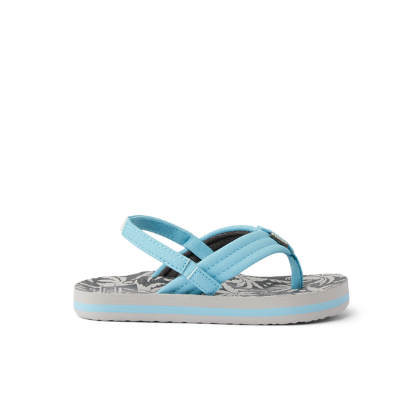 Reef Little Boys' Sandals (2-4 Years) Little Ahi Light Blue Palm