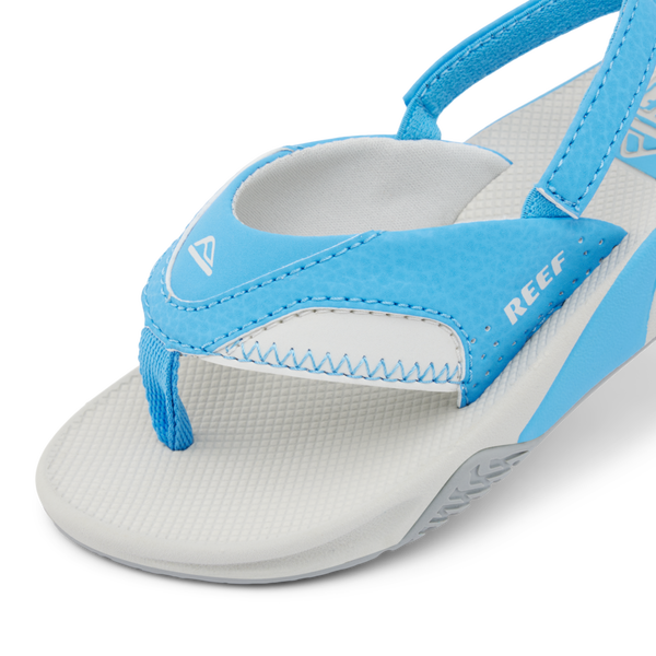 Reef Little Boys' Sandals (2-4 Years) Little Fanning Light Grey/Light Blue