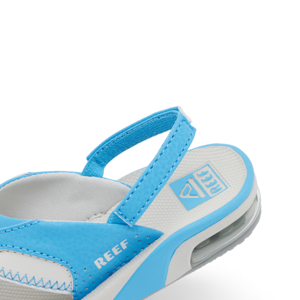 Reef Little Boys' Sandals (2-4 Years) Little Fanning Light Grey/Light Blue