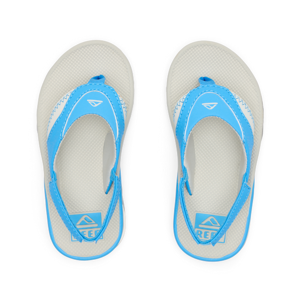 reef Little Boys' Sandals (2-4 Years) Little Fanning Light Grey/Light Blue
