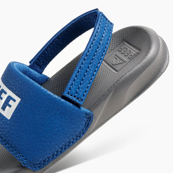 Reef Little Boys' Sandals (2-4 Years) Little One Slide Reef Grey/Blue